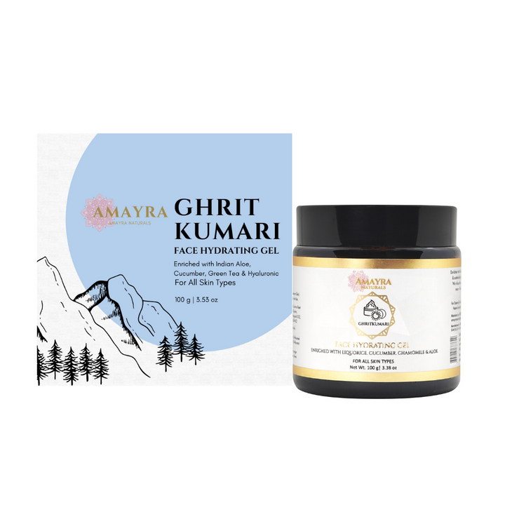 Amayra Naturals Ghritkumari Face Hydrating Gel – Soothe & Heal | 100gm