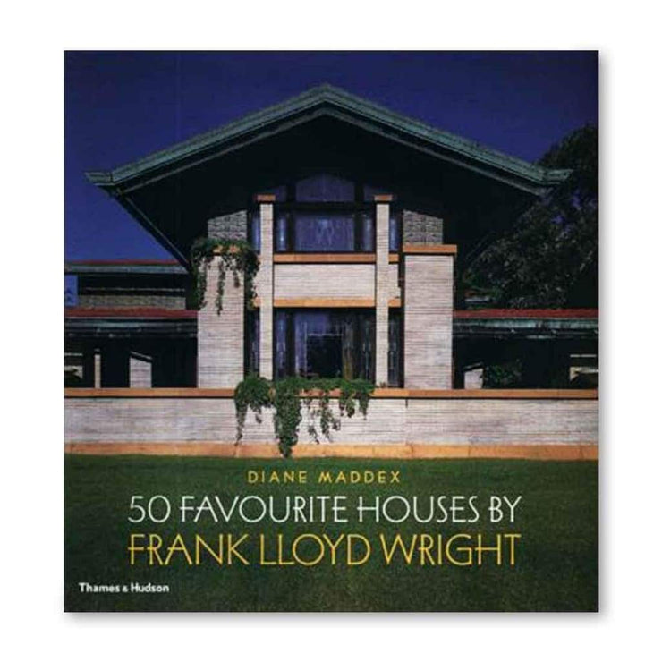 50 FAVOURITE HOUSES BY FRANK LLOYD WRIGHT BOOK