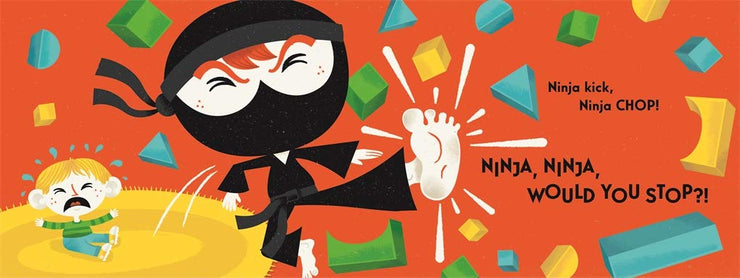 Ninja, Ninja, Never Stop! Book
