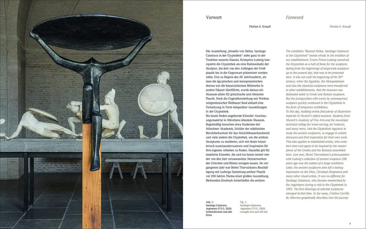 Santiago Calatrava: In the Glyptothek (Bilingual edition): Beyond Hellas Book