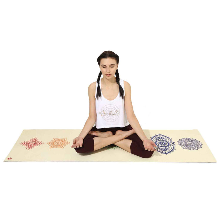 Eco-Friendly Chakra Yoga Mat