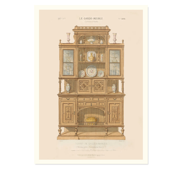 Buffet de Salle-A-manager By Désiré Guilmard Art Print
