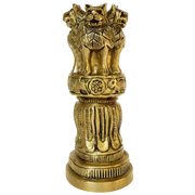 Ashoka Pillar Brass Artefact