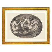 Hercules, Bacchus, Pan and Another God ART PRINT