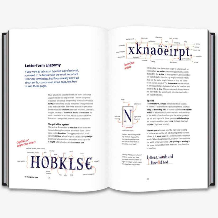 DESIGNING FONTS: AN INTRODUCTION TO PROFESSIONAL TYPE DESIGN BOOK