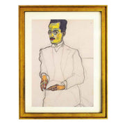 Portrait of a Gentleman 1910 - Egon Schiele art print