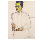 Portrait of a Gentleman 1910 - Egon Schiele art print