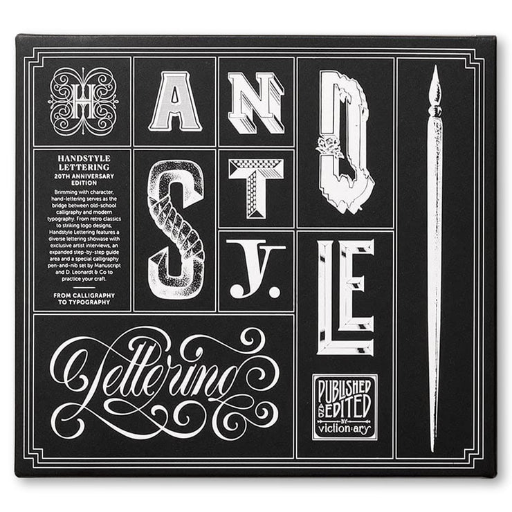 HANDSTYLE LETTERING: 20th Anniversary Edition: From Calligraphy to Typography Book