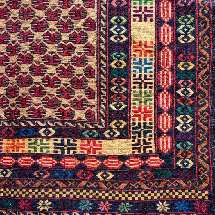 Emir Maliky one-of-a-kind-afghan rug