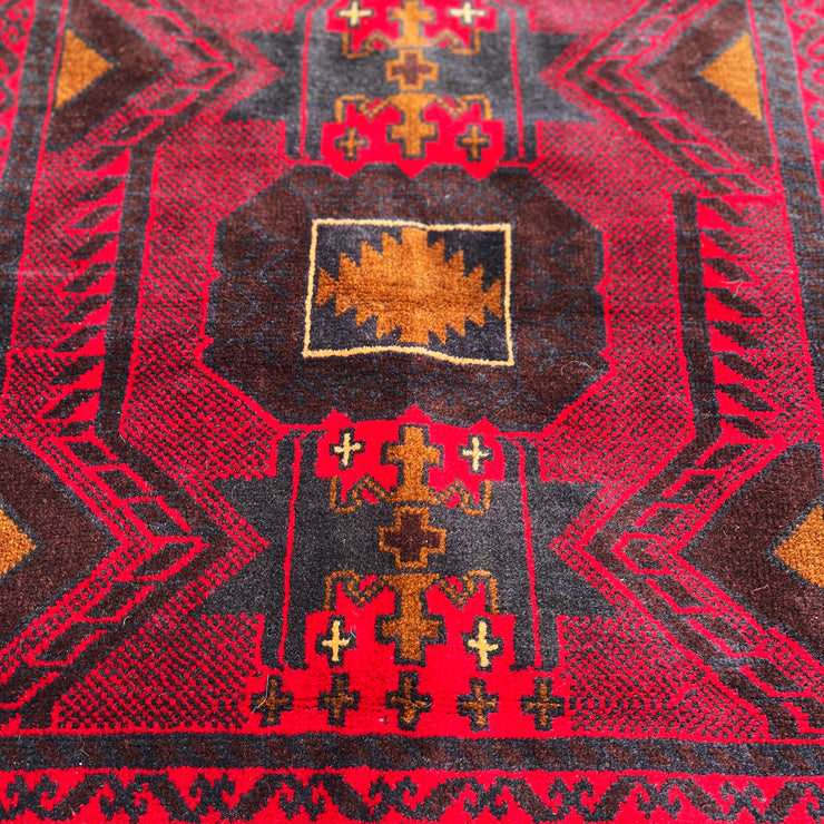 Abdo Baluchi one-of-a-kind-afghan rug