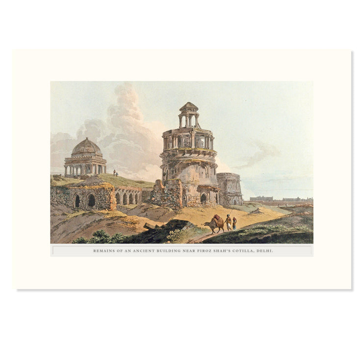 Ruins of the Kotla Firuz Shah Art Print