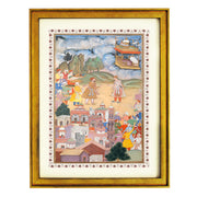From a Harivamsa - The Legend of Krishna 1590–95 Art Print