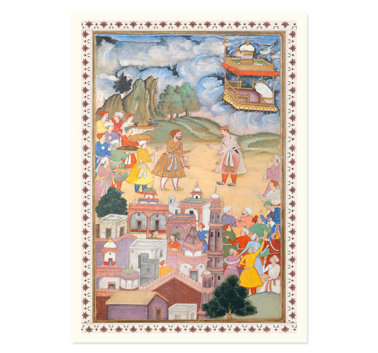 From a Harivamsa - The Legend of Krishna 1590–95 Art Print