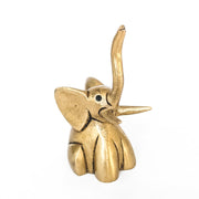 Handcrafted Elephant Figurine in Brass