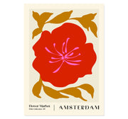 Flower Market. Amsterdam Art Print