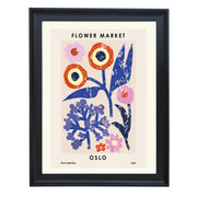 Flower Market. Oslo Art Print