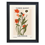 Flower Market Amsterdam Art Print