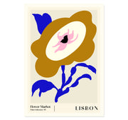 Flower Market. Lisbon Art Print