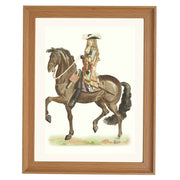 Stadtholder William III on horseback by Johan Teyler ART PRINT