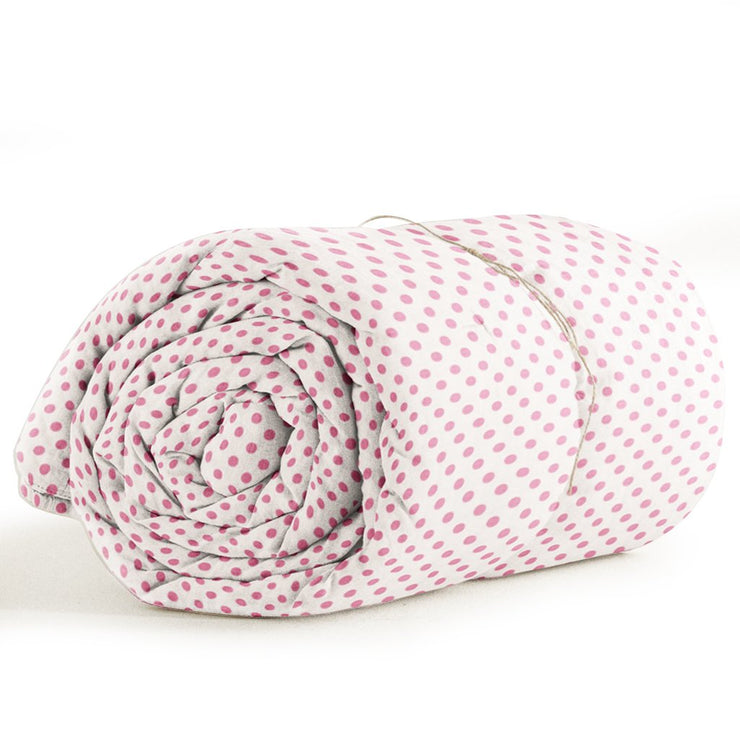 Pink Dot Baby Blanket