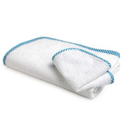 Blue Checks Organic Junior Towel Set