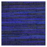 BLUE SOLID COTTON HAND WOVEN DHURRIE