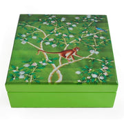 Green Monkey Print Trinket Box - TRINKET BOX