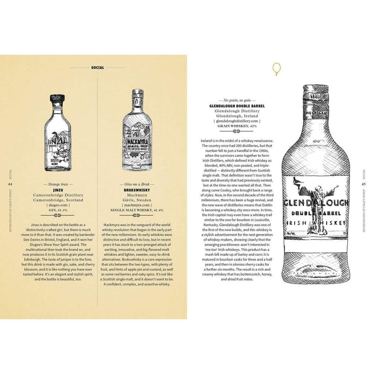 THE SEVEN MOODS OF CRAFT SPIRITS: 350 GREAT CRAFT SPIRITS FROM AROUND THE WORLD