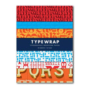 TYPE WRAP: TYPOGRAPHIC GIFT WRAPPING PAPER BOOK
